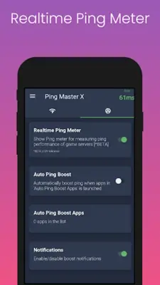 Ping Master X Set Best DNS For Gaming [Free] android App screenshot 1